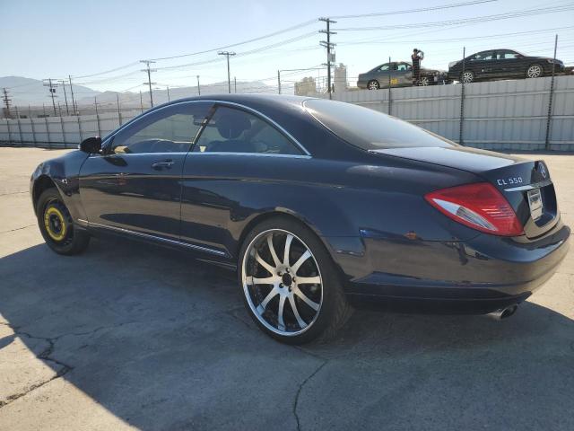 WDDEJ71X97A001147 - 2007 MERCEDES-BENZ CL 550 BLUE photo 2