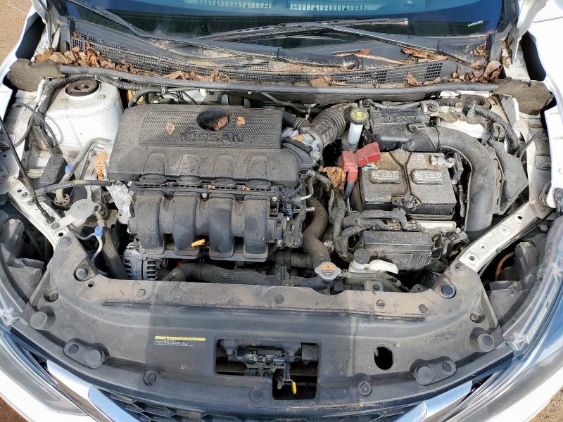 3N1AB7AP2KY395202 - 2019 NISSAN SENTRA S 白色 照片 11