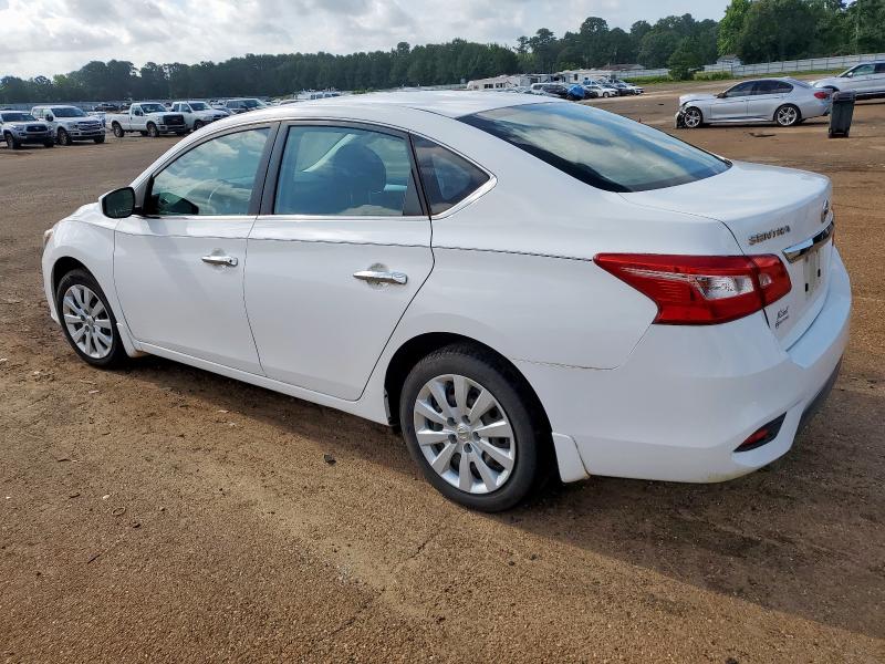 3N1AB7AP2KY395202 - 2019 NISSAN SENTRA S 白色 照片 2