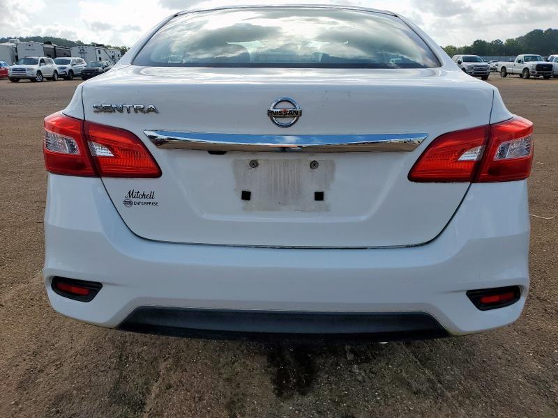 3N1AB7AP2KY395202 - 2019 NISSAN SENTRA S 白色 照片 6