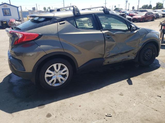 JTNKHMBX7M1120621 - 2021 TOYOTA C-HR XLE GRAY photo 3