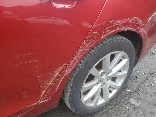 1G11J5SX7DF187113 - 2013 CHEVROLET MALIBU LTZ წითელი ფოტო 12