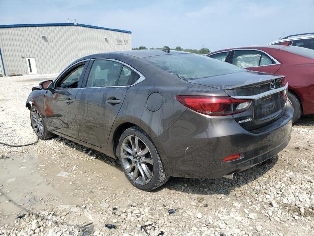 JM1GJ1W59G1466017 - 2016 MAZDA 6 GRAND TOURING GRAY photo 2