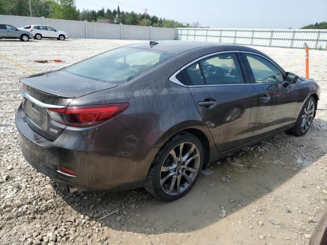 JM1GJ1W59G1466017 - 2016 MAZDA 6 GRAND TOURING GRAY photo 3