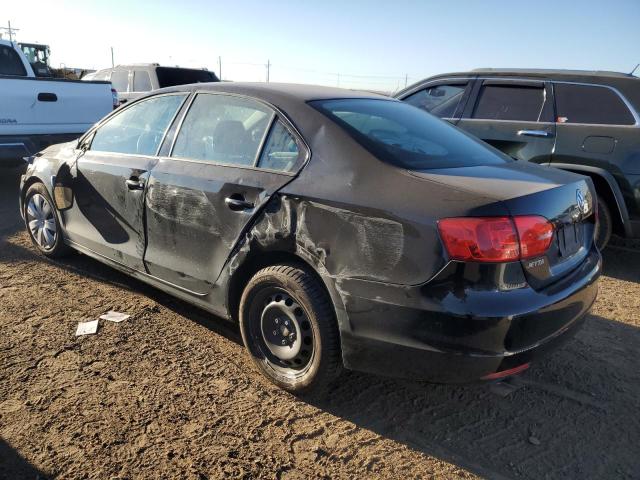 3VW2K7AJXCM402707 - 2012 VOLKSWAGEN JETTA BASE 黑色 照片 2