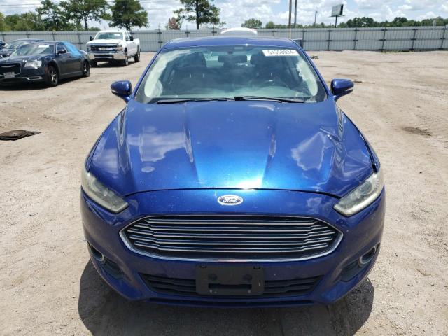 3FA6P0HD5ER241921 - 2014 FORD FUSION SE BLUE photo 5