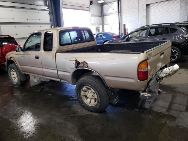 4TAWN72N9XZ509311 - 1999 TOYOTA TACOMA XTRACAB TAN photo 2