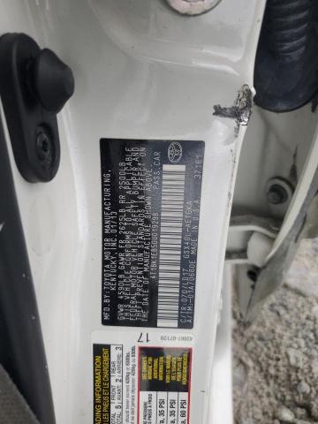 4T1BK1EB5DU019298 - 2013 TOYOTA AVALON BASE 白色 照片 12