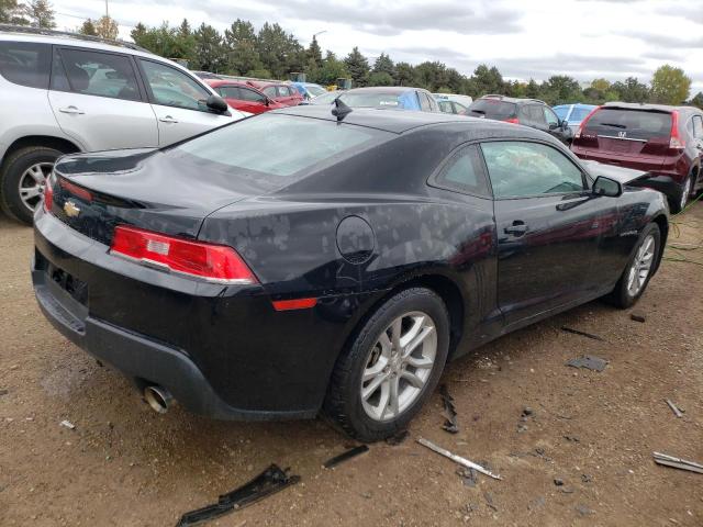 2G1FA1E32E9257926 - 2014 CHEVROLET CAMARO LS BLACK photo 3