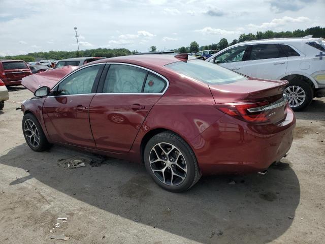 2G4GL5EX4H9142700 - 2017 BUICK REGAL SPORT TOURING BURGUNDY photo 2