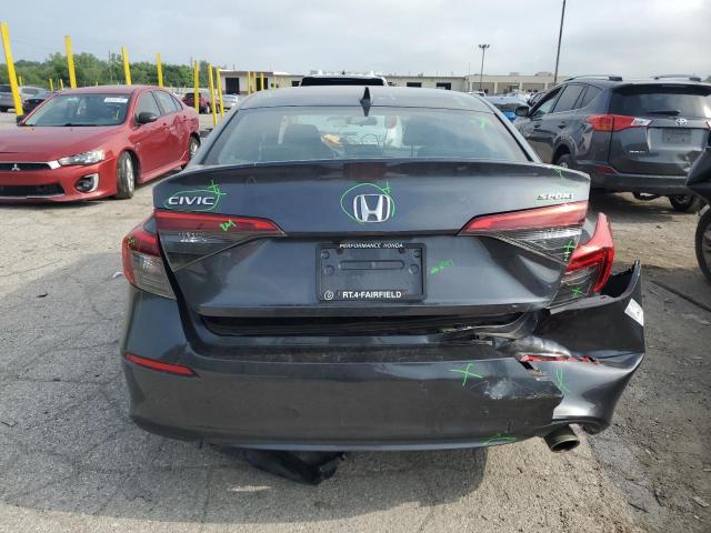 2HGFE2F58NH537312 - 2022 HONDA CIVIC SPORT Gri fotoğraf 6