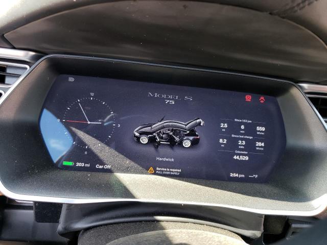 5YJSA1E14HF215231 - 2017 TESLA MODEL S 黑色 照片 9