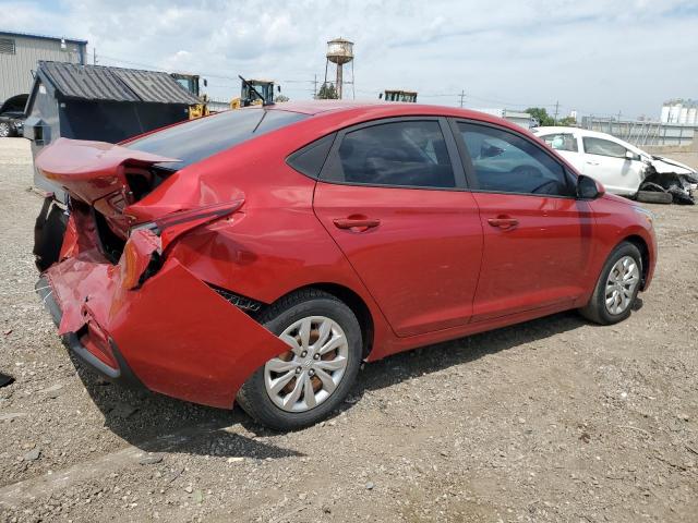 3KPC24A39JE016603 - 2018 HYUNDAI ACCENT SE წითელი ფოტო 3