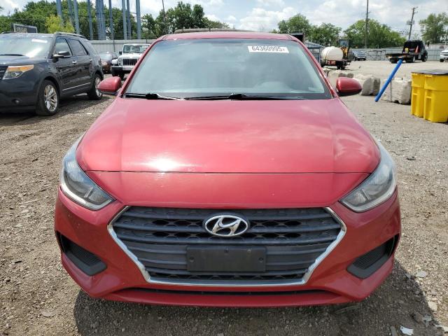 3KPC24A39JE016603 - 2018 HYUNDAI ACCENT SE წითელი ფოტო 5