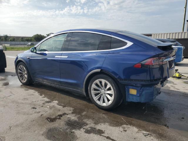 5YJXCDE20LF297896 - 2020 TESLA MODEL X BLUE photo 2