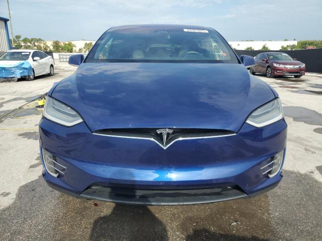 5YJXCDE20LF297896 - 2020 TESLA MODEL X BLUE photo 5