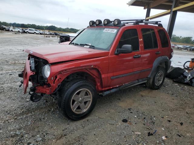 1J4GK38K26W161501 - 2006 JEEP LIBERTY RENEGADE RED photo 1