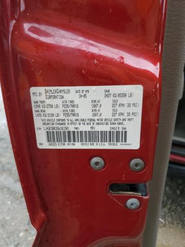 1J4GK38K26W161501 - 2006 JEEP LIBERTY RENEGADE RED photo 14