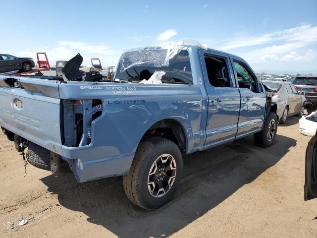 1FTVW1EL8PWG39442 - 2023 FORD F150 LIGHTNING PRO BLUE photo 3