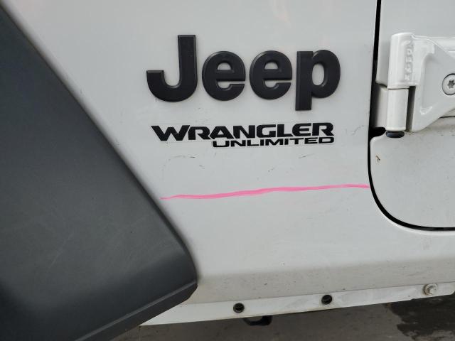 1C4HJXDG1NW265367 - 2022 JEEP WRANGLER U SPORT Սպիտակ լուսանկար 13