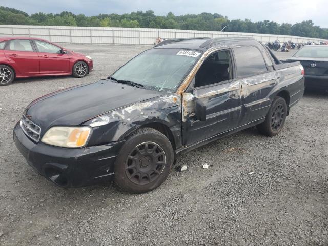 4S4BT62C267101403 - 2006 SUBARU BAJA SPORT BLACK photo 1