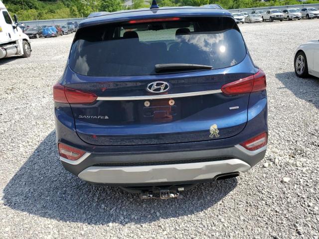 5NMS3CAD0KH075934 - 2019 HYUNDAI SANTA FE SEL أزرق صورة 6