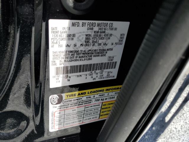 5LMJJ2H55CEL01280 - 2012 LINCOLN NAVIGATOR BLACK photo 13