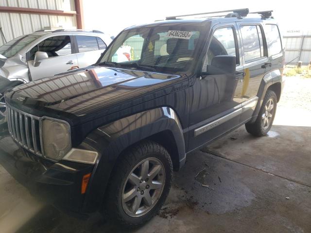 1J8GN58K09W557755 - 2009 JEEP LIBERTY LIMITED BLACK photo 1