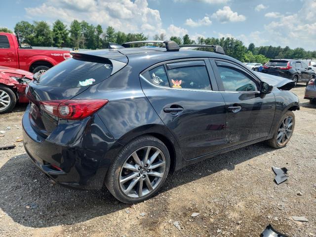 3MZBN1L35JM277163 - 2018 MAZDA 3 TOURING შავი ფოტო 3