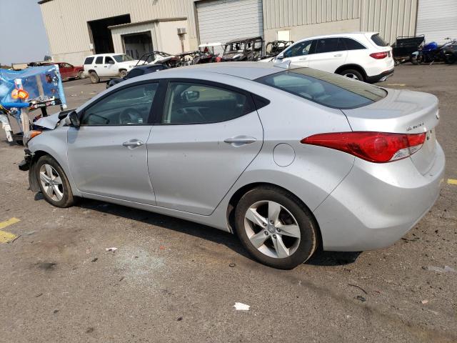 KMHDH4AE1DU991277 - 2013 HYUNDAI ELANTRA GLS SILVER photo 2