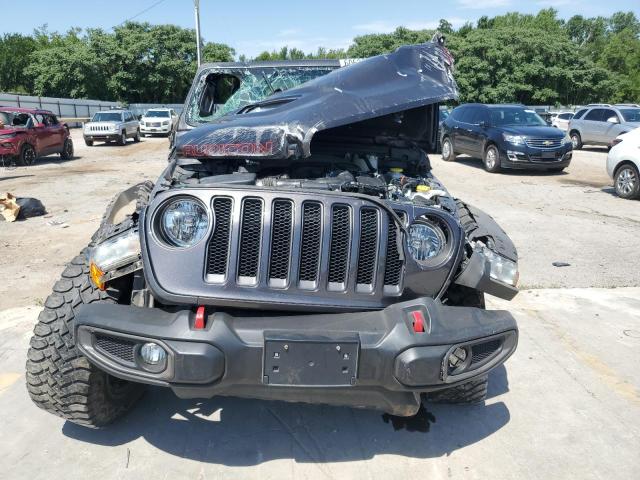 1C4HJXFG4JW110707 - 2018 JEEP WRANGLER RUBICON GRAY photo 5