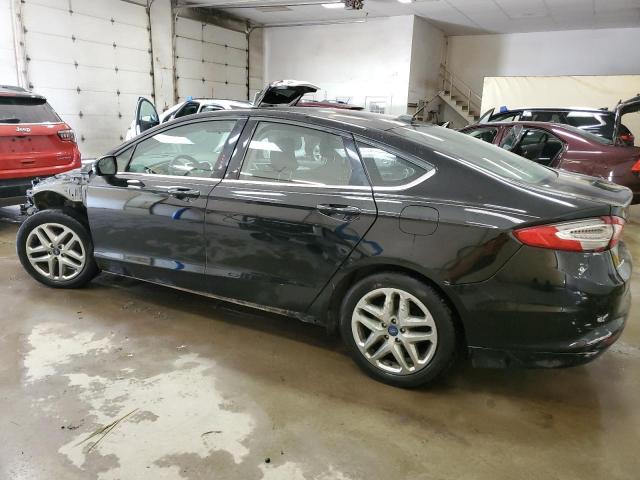 3FA6P0H71GR289445 - 2016 FORD FUSION SE BLACK photo 2