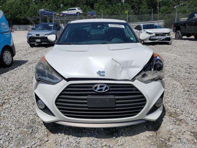 KMHTC6AE8DU172644 - 2013 HYUNDAI VELOSTER TURBO 白色 照片 5