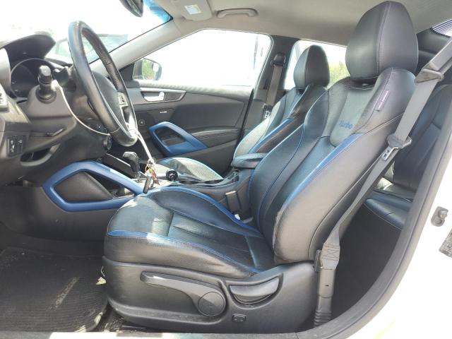 KMHTC6AE8DU172644 - 2013 HYUNDAI VELOSTER TURBO 白色 照片 7