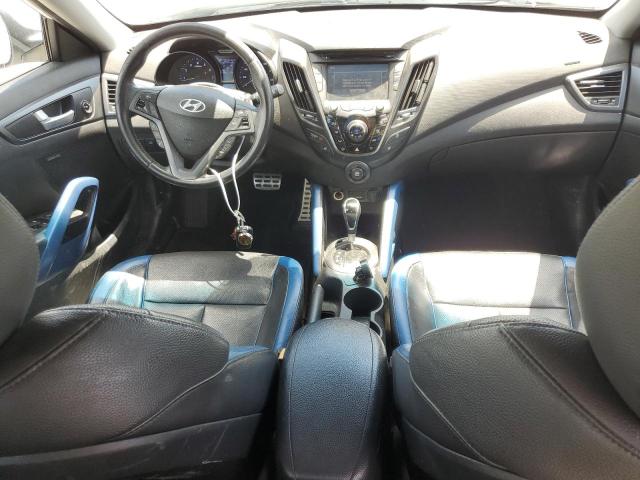 KMHTC6AE8DU172644 - 2013 HYUNDAI VELOSTER TURBO 白色 照片 8