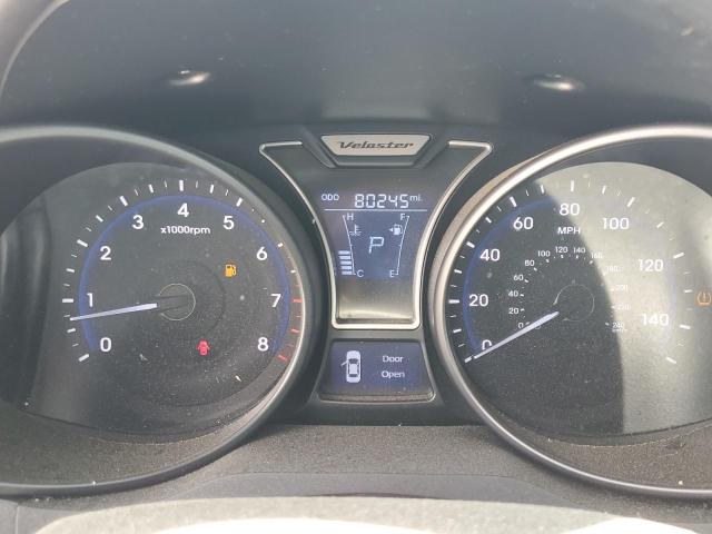 KMHTC6AE8DU172644 - 2013 HYUNDAI VELOSTER TURBO 白色 照片 9