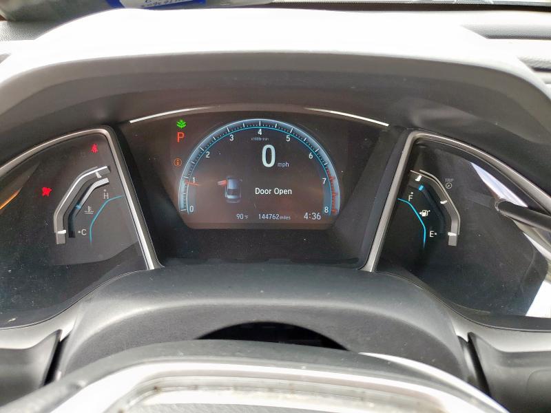 19XFC2F7XGE092673 - 2016 HONDA CIVIC EX GRAY photo 9