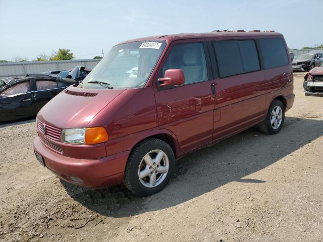 WV2KB47073H003047 - 2003 VOLKSWAGEN EUROVAN GLS MAROON photo 1