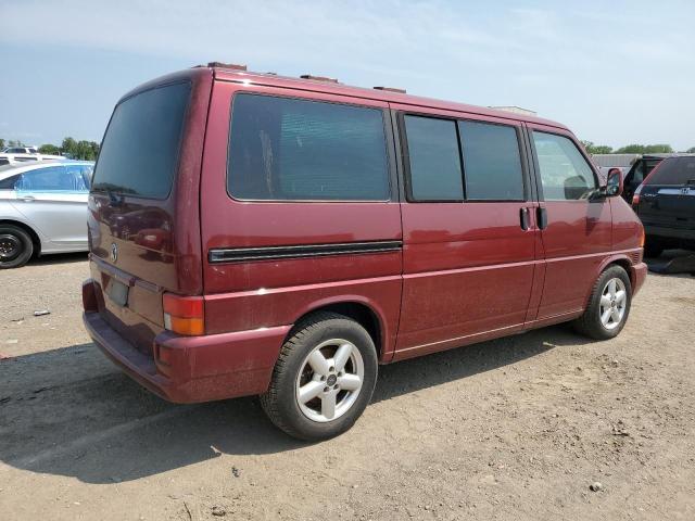 WV2KB47073H003047 - 2003 VOLKSWAGEN EUROVAN GLS MAROON photo 3