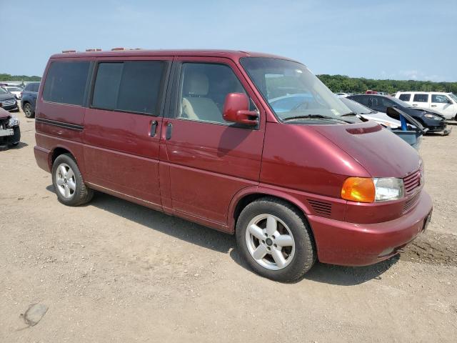 WV2KB47073H003047 - 2003 VOLKSWAGEN EUROVAN GLS MAROON photo 4