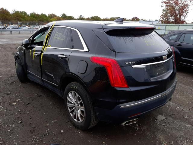 1GYKNARS2HZ302119 - 2017 CADILLAC XT5 BLACK photo 3