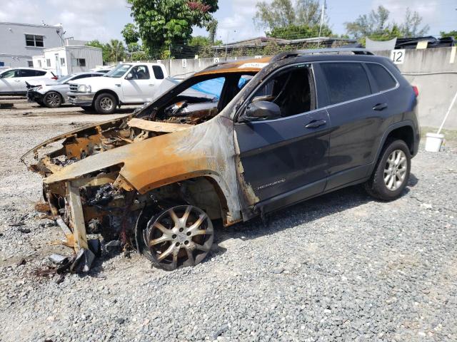 1C4PJMCS4FW514536 - 2015 JEEP CHEROKEE LATITUDE GRAY photo 1