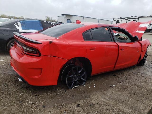 2C3CDXCT5MH600468 - 2021 DODGE CHARGER R/T RED photo 3