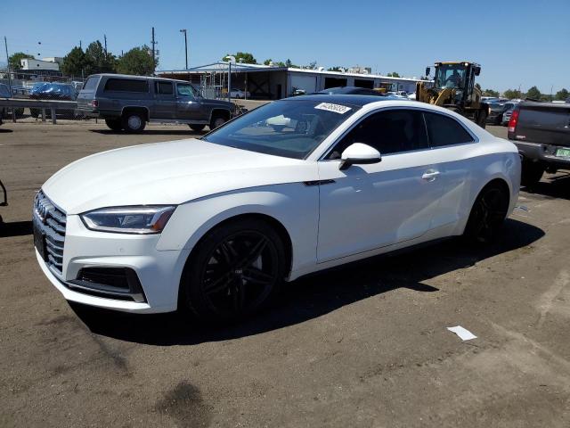 WAUTNAF55JA111529 - 2018 AUDI A5 PREMIUM PLUS S-LINE WHITE photo 1