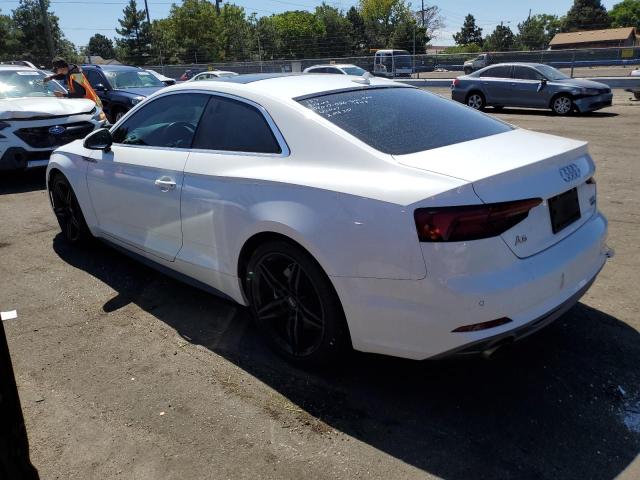 WAUTNAF55JA111529 - 2018 AUDI A5 PREMIUM PLUS S-LINE WHITE photo 2