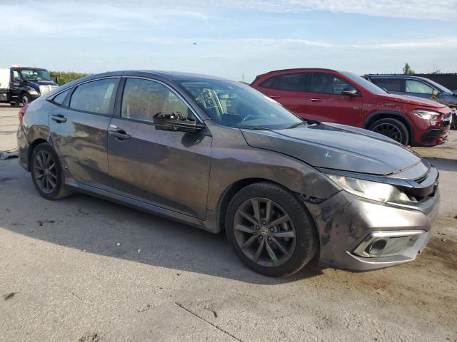 19XFC1F70ME014070 - 2021 HONDA CIVIC EXL GRAY photo 4
