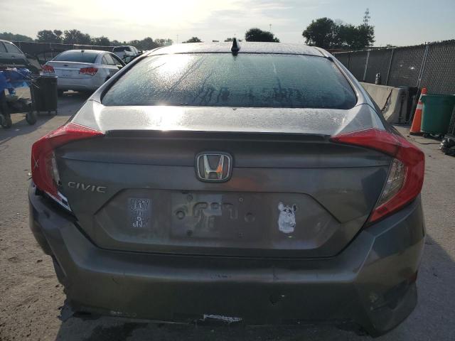 19XFC1F70ME014070 - 2021 HONDA CIVIC EXL GRAY photo 6