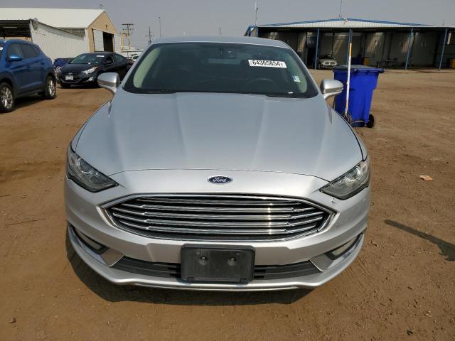 3FA6P0HD0HR163410 - 2017 FORD FUSION SE SILVER photo 5