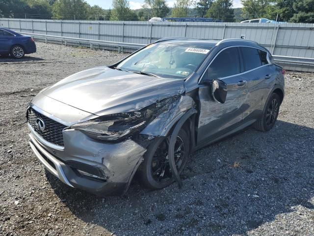 SJKCH5CR4HA024866 - 2017 INFINITI QX30 BASE Gümüş foto 1