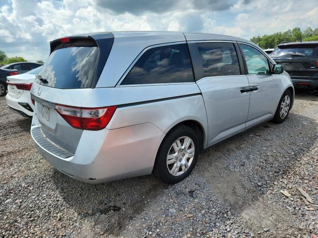 5FNRL5H20CB042806 - 2012 HONDA ODYSSEY LX SILVER photo 3